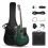 Glarry Full Size Electro Acoustic Guitar with Amp, Guitar Kit for Beginners 1
