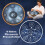 18 Inch Handpan Drum Set 9 Notes G Minor, 440Hz Hand Pan Drum 6