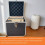 ROC Cases Vinyl Record Storage Case, 7" Singles, Lockable, 220x220x220mm 2