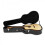 Guitar Hard Case for Acoustic Guitars - Lockable with Plush Lining 5