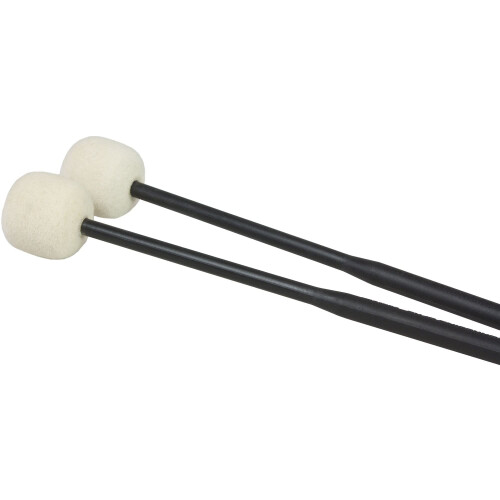 Percussion Plus PP070 Felt Beaters - Hard,white 1