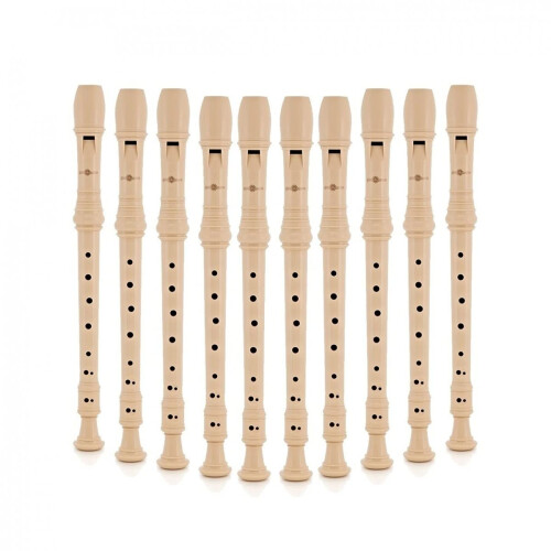 Descant Recorder - German System - 10 Pack for Schools & Classrooms