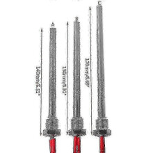 (B) Encendedor de varilla caliente M16x1.5 de 350 W y 220 V, compatible con estufas de pellets de madera