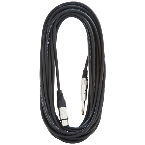 Stagg SMC10XP 10m/33 ft XLR to Jack Cable - Black 1