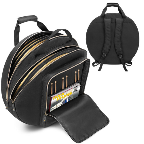Damero Double Layer 22" Cymbal Bag with 6mm Padded Divider