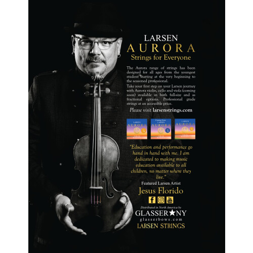 Larsen Aurora Cello 4/4 - A String - Single String - Strong - Tension 17.9kg/ 39.5lbs 2