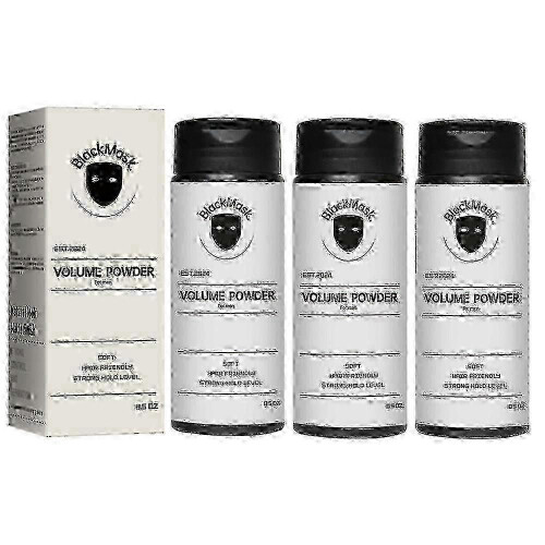 (1pc) Πούδρα styling μαλλιών BlackMask για άμεσο όγκο και υφή για αβίαστα χτενίσματα, rzd1