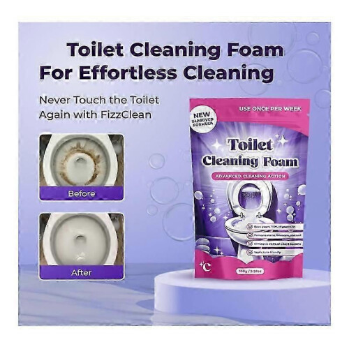 (2pcs) 1-5x Καθαριστικό Αφρού Τουαλέτας Fizzclean, Καθαριστικό Αφρού Fizzclean Άμεσης Δράσης 2