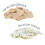 URSA Plush Circles - 9 Pack (Beige), 5 mm Short Fur Lav Mic Covers 2