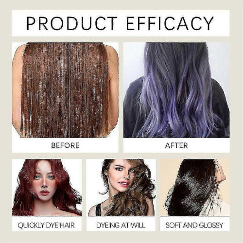 (Medium Brown) Σαμπουάν Polar Haircare Instant Dye – Σαμπουάν με φυσική βαφή μαλλιώ 2