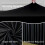 (122x60x76cm, Black) Φούστα τραπεζιού Spandex για ορθογώνιο τραπέζι, ελαστικό τρα 3
