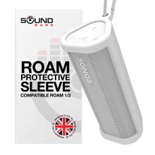 Sound Bass Heavy Duty Protective Carrying Case for Sonos Roam 2 | White