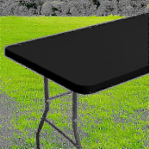 (153x76cm, white) Premium hopfällbar picknickduk för rektangulära utomhusbord och picknickar
