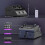 Smoke Machine, 1500W Bubble Machine with RGB Effects 4