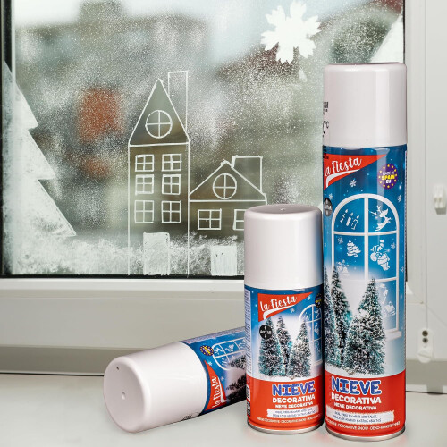 BESCH Spray de Neve Artificial, Conjunto de 3, 150ml, para Decoração de Natal 1