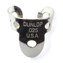 Jim Dunlop 33P.025 Nickel Silver Finger and Thumbpick Player Pack (Pack of 5)