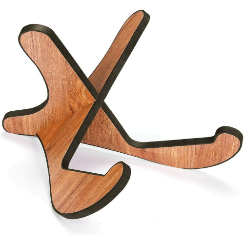 Guitar Stand Wood Thickened Universal, X-Frame Sturdy Instrument Stand 1