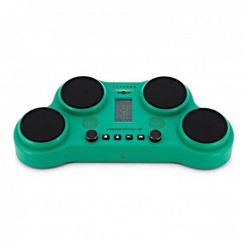 VISIONPAD-6 Tabletop Electronic Drum Kit 4 Pads, 2 Pedals and Drumsticks 2