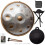 LOMUTY Handpan, Steel Drum，Hand Pan Instrument, Silver 1