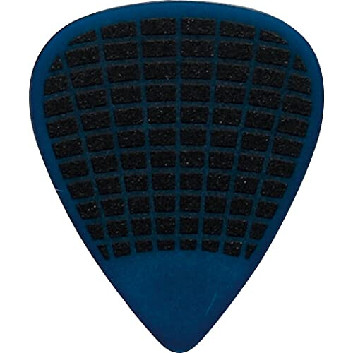 IBANEZ Flat Pick Sand Grip - Blue Pack of 6 (PPA14HSG-DB) 1