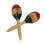 Bryce Mexican Maracas Large 23cm Full size Hand painted 1