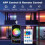 LED Light Bar, 72W RGB Disco Light Colour Changing Remote/APP Control 2Pack 2