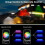 LED Light Bar, 72W RGB Disco Light Colour Changing Remote/APP Control 2Pack 5