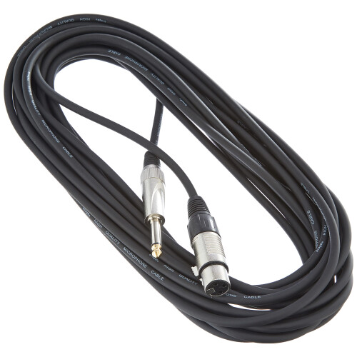 Stagg SMC10XP 10m/33 ft XLR to Jack Cable - Black