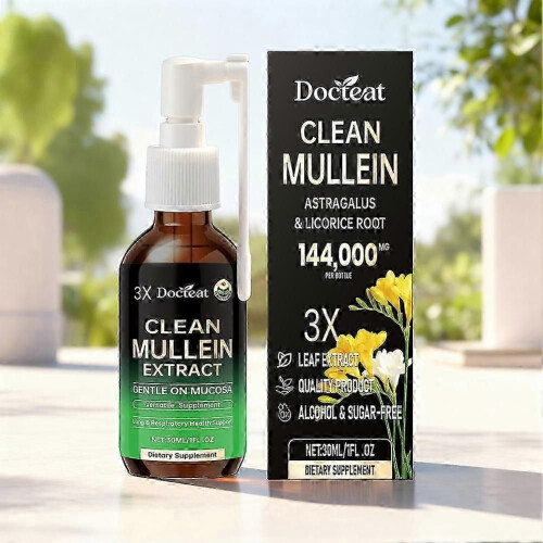 (2pcs) 1-3 τεμάχια σπρέι καθαρισμού πνευμόνων Mullein - 3 φορές συμπυκνω 2