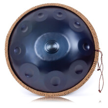 LOMUTY Handpan-Drum 432 HZ for Beginner, Steel Drums 10 Töne 19 Zoll, Handdrum in D-Minor, Hand Pan mit Drum-Bag and Handpan Holder, Musical Instrume