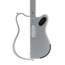 LAVA GENIE Stringless Smart Guitar, Electro-Acoustic with No Strings Attached, Hundreds of Instrument Presets, Onboard Speaker, Foldable, Detachable,P