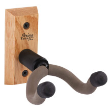 String Swing CC01K - Guitar Hanger and Guitar Wall Mount Bracket Holder for Acoustic and Electric Guitars - Oak, CC01KOAK