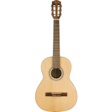 Fender CN-30 3/4 Size Acoustic Guitar, Nylon Strings, Natural - Ideal for Beginners
