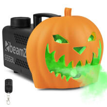 Beamz S553L Halloween Smoke Machine with Pumpkin Fogger & Light Show