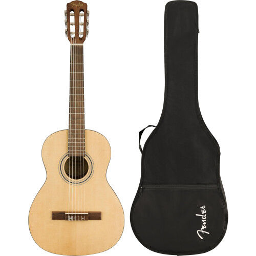 Fender Fender CN-30 3/4 Size Acoustic Guitar, Nylon Strings, Natural - Ideal for Beginners 2