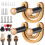 CAHAYA Guitar Wall Mount Adjustable Hook Stand U-Shaped 2 Pack 1