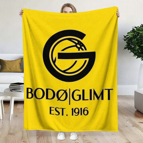 (40x30in 102x76cm) Κουβέρτα Φανέλας Bodu00F8 Glimt - Έντονο και Γοητευτικό Στυλ,