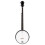 Mulucky 5 String Banjo, Full Size with 24 Brackets, Open Back, Geared 5th Tuner, Beginner Kit Included, MB1107 2