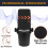 SOULWIT 2Pcs Pop Filter for Shure MV7+(MV7 Plus) - Black 4