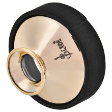 Lightweight Alto Sax Mute, ABS Saxophone Dampener Sound Reducer for Alto Saxophone Practice Accessory for Beginners and Musicians, Gold