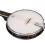 Mulucky 5 String Banjo, Full Size with 24 Brackets, Open Back, Geared 5th Tuner, Beginner Kit Included, MB1107 5