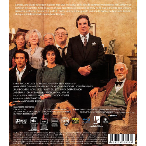 Moonstruck, Filme BD 1987, Blu-ray 1