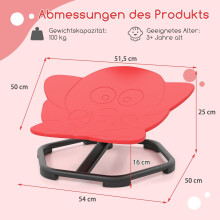 Kinderstoel met 360 sensorische draaifunctie, ontwerp van Red Elephant.