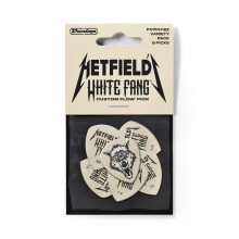 JIM DUNLOP - James Hetfield's White Fang Custom Flow Pick Variety Pack - 6 Pack (PVPPH122)