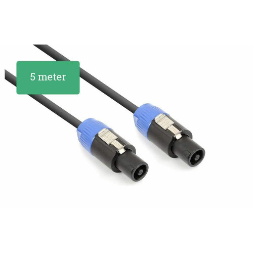 VONYX CX302-5 2-Core Locking Speaker Wire Cable NL2 to NL2-5m 1