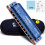 EAST TOP 008K Diatonic Blues Harmonica, C Key, 10 Hole 20 Tone 1