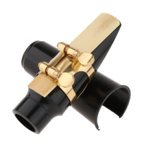 Alto Saxophone Mouthpiece Kit with Ligature,One Reed and Plastic Cap