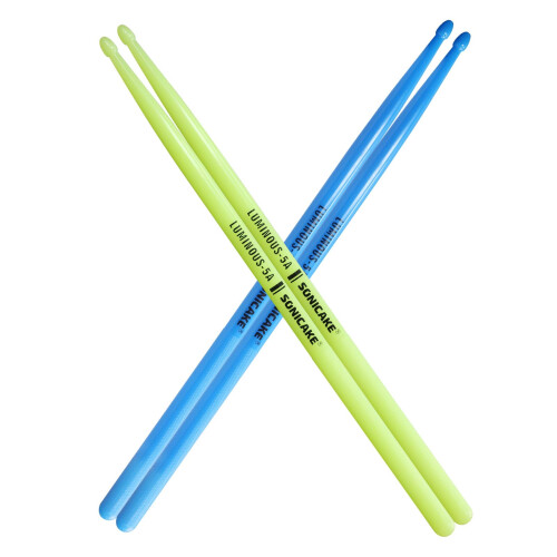 SONICAKE Light Drum Sticks 5 A Luminous Anti-Slip Handles
