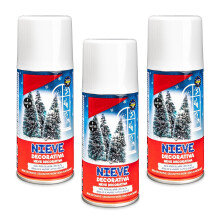 BESCH Spray de Neve Artificial, Conjunto de 3, 150ml, para Decoração de Natal