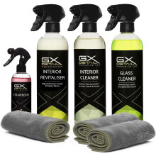 GxDetail, conjunto de limpeza de carro profissional, com acessórios, limpador de estofos e ambientador